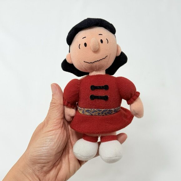 Peanuts Snoopy Lucy Pelt Plush Soft Toy Doll Friend Kid Girl Dress Comic Cartoon - Picture 4 of 12